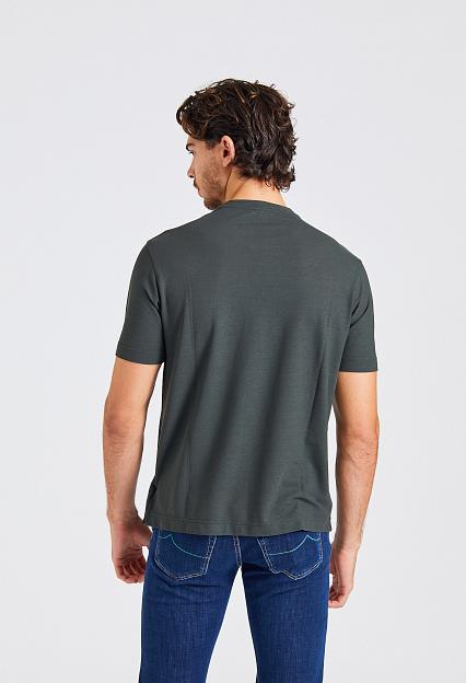 ZANONE T-Shirt MC Green Zan